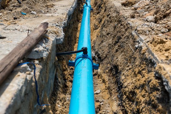 Water Main Installation in Folsom