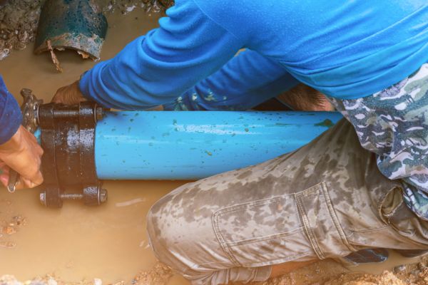 Underground Water Line Repair in Folsom