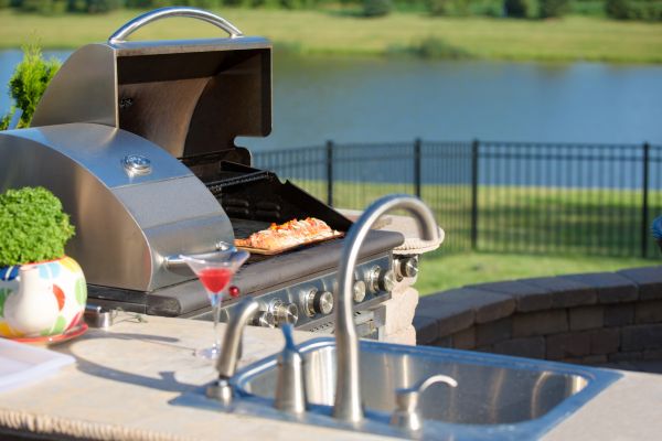 Outdoor Kitchen Plumbing in Folsom